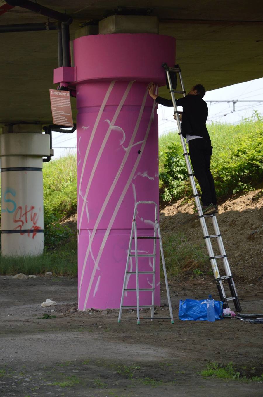 erkende street art zone station Luchtbal erkende street art zone station Luchtbal